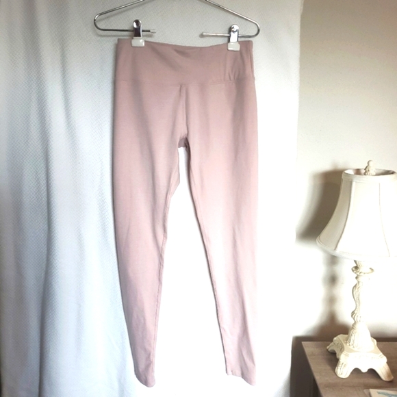 Kyodan Leggings Pale Pink/Cream Size S - Picture 2 of 10